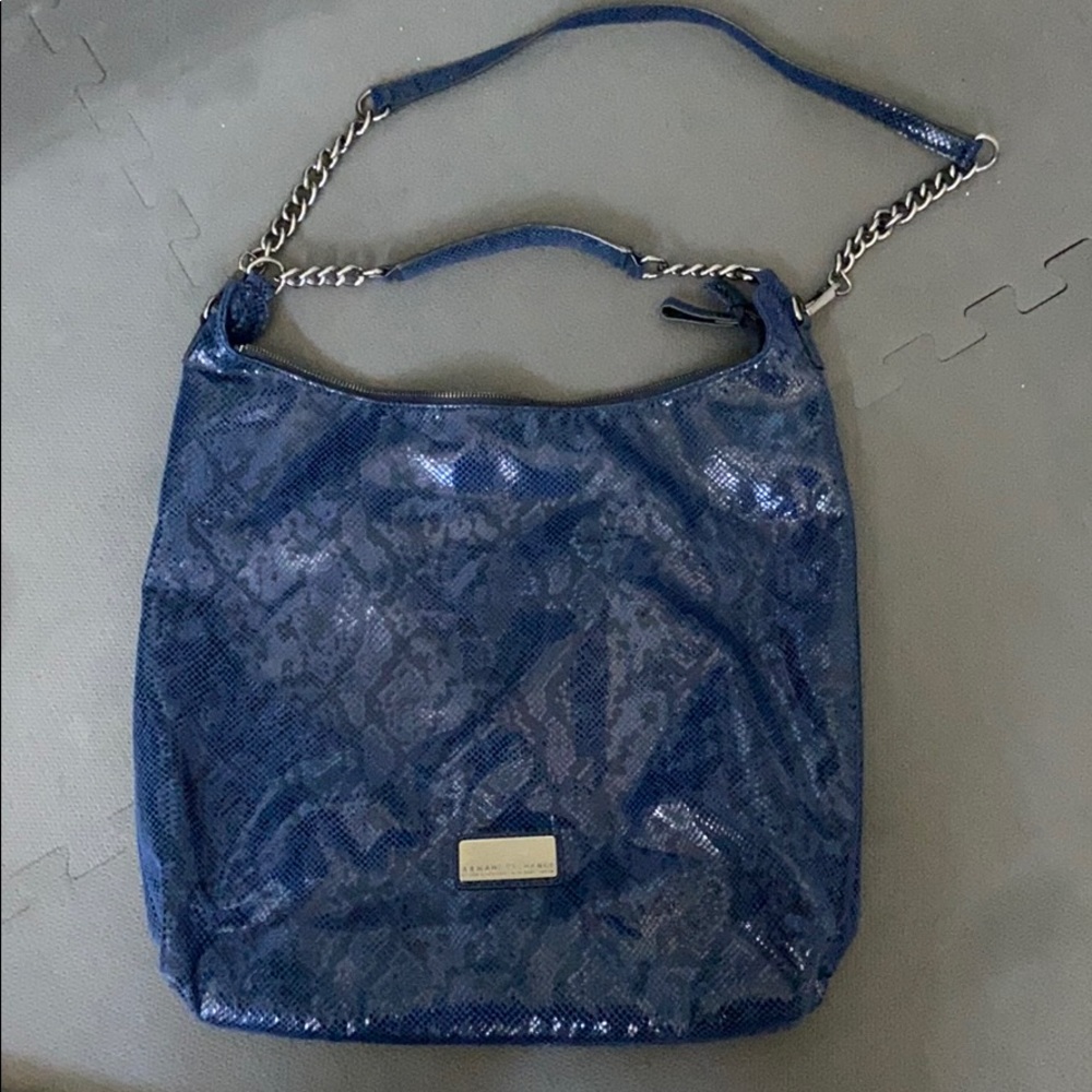 Snakeskin Armani Exchange Satchel Shoulder Bag